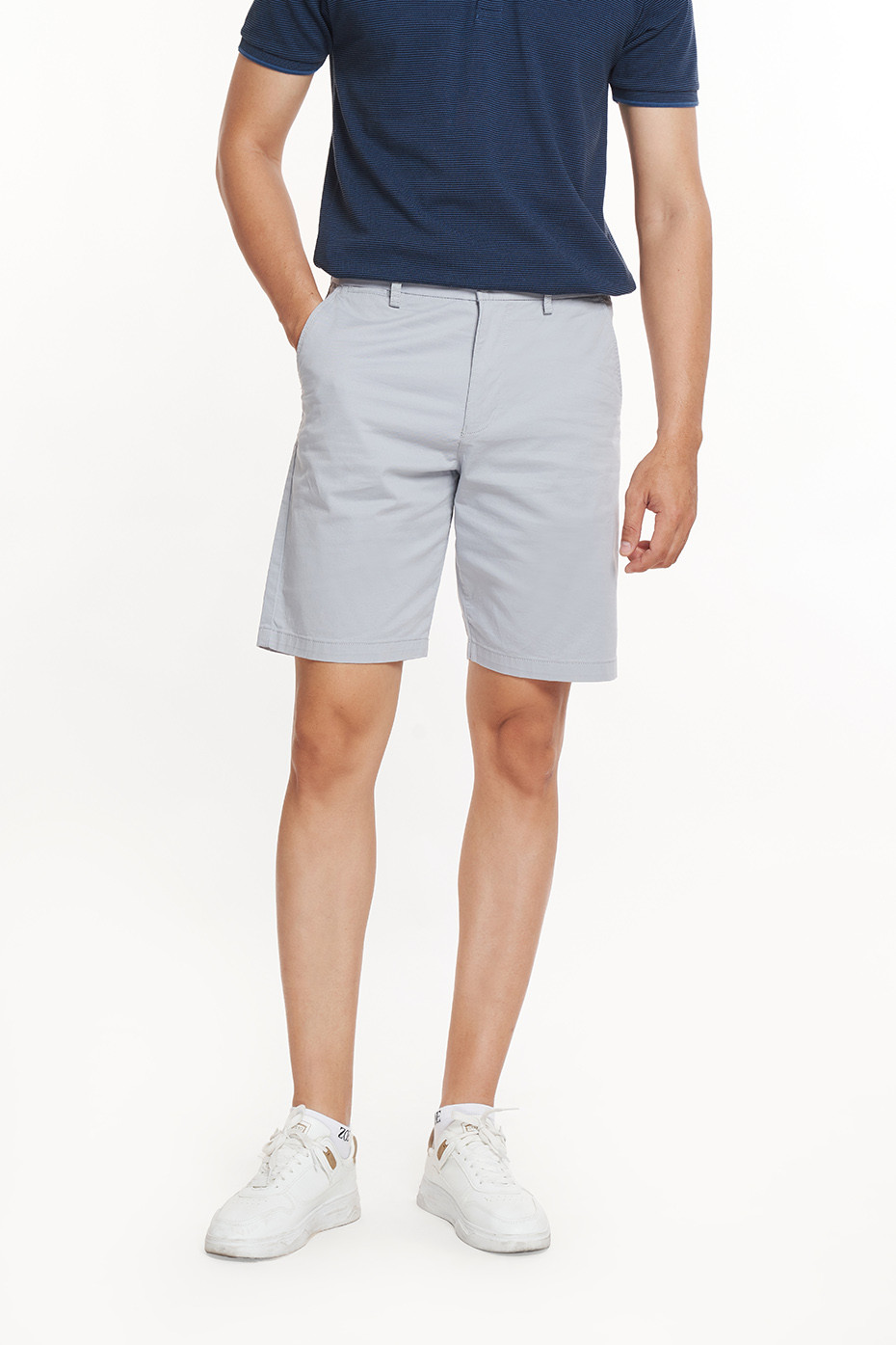 Mô tả Quần Short Nam Kaki Chuẩn Form  N&M Thương Hiệu NINOMAXX 2304005 - 5