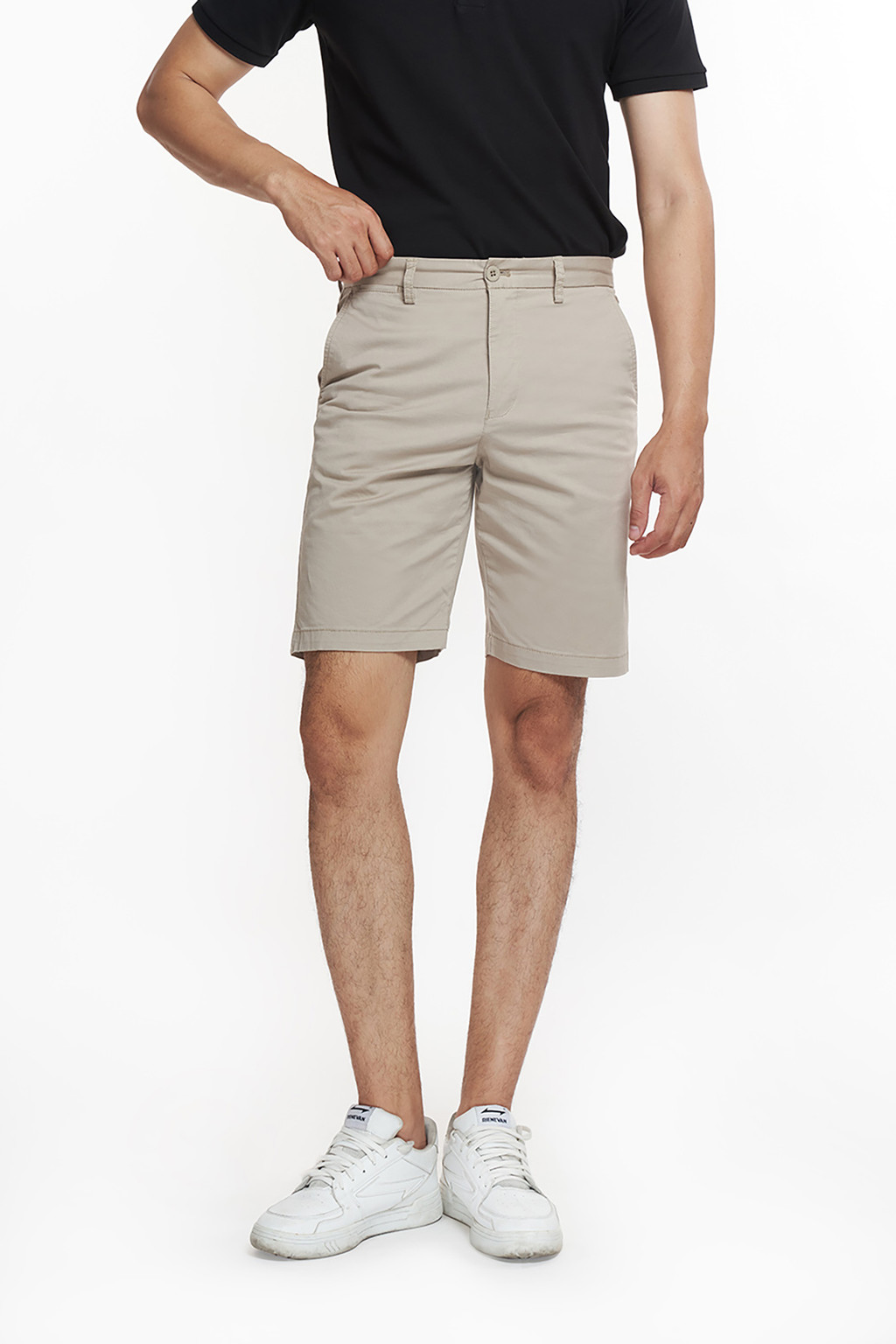 Mô tả Quần Short Nam Kaki Chuẩn Form  N&M Thương Hiệu NINOMAXX 2304005 - 7