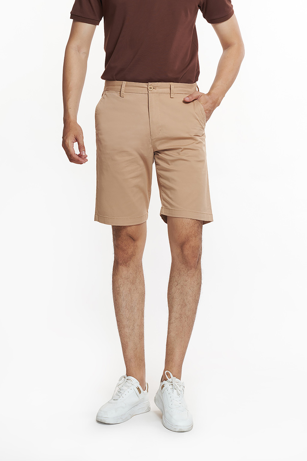 Mô tả Quần Short Nam Kaki Chuẩn Form  N&M Thương Hiệu NINOMAXX 2304005 - 8