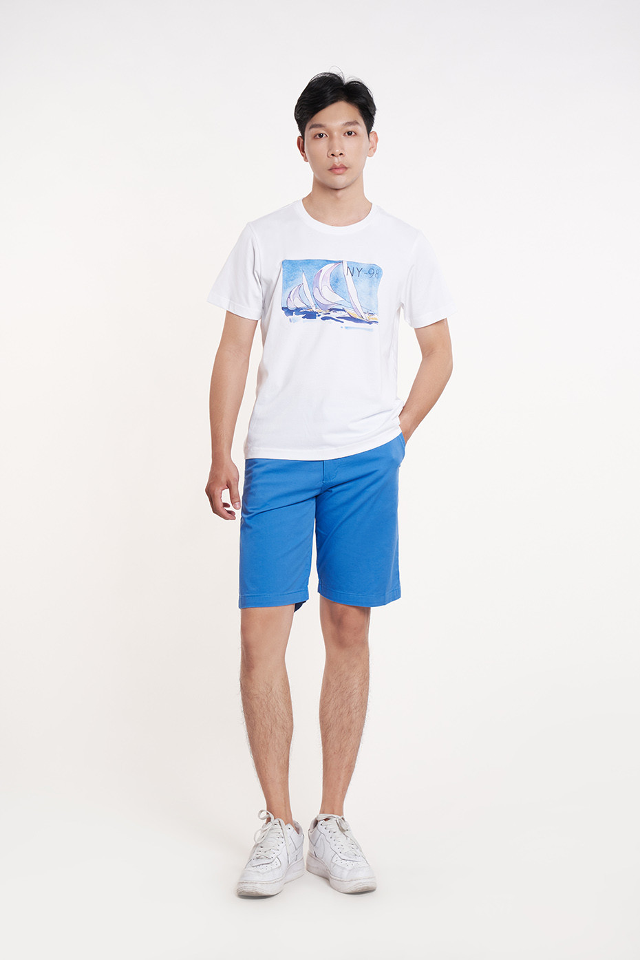 Mô tả Quần Short Nam Kaki Chuẩn Form  N&M Thương Hiệu NINOMAXX 2304005 - 11