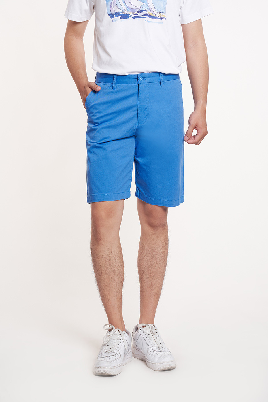 Mô tả Quần Short Nam Kaki Chuẩn Form  N&M Thương Hiệu NINOMAXX 2304005 - 12