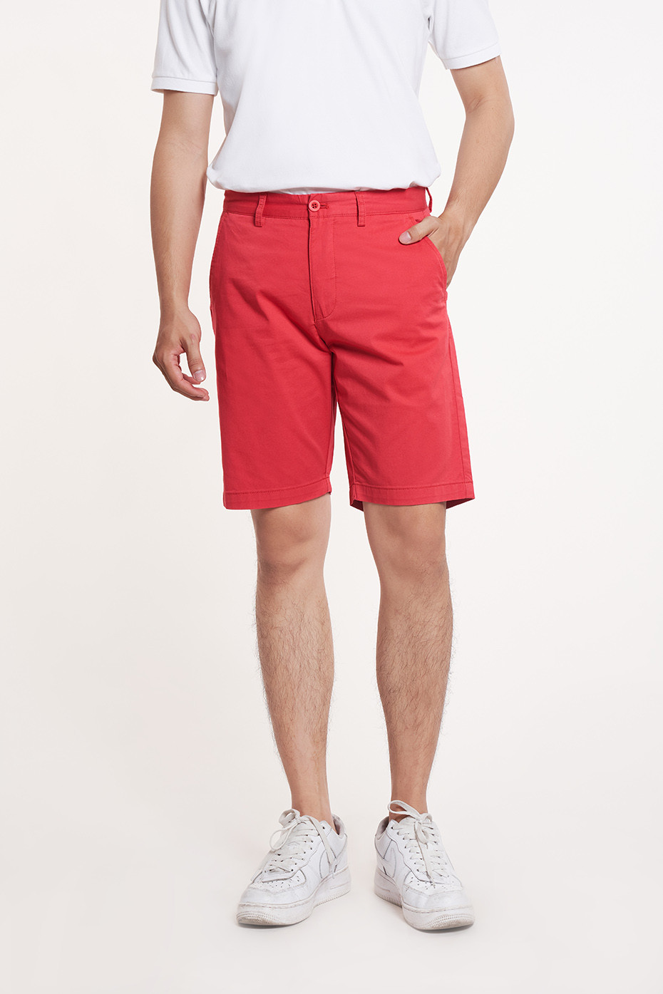 Quần short kaki nam co giãn