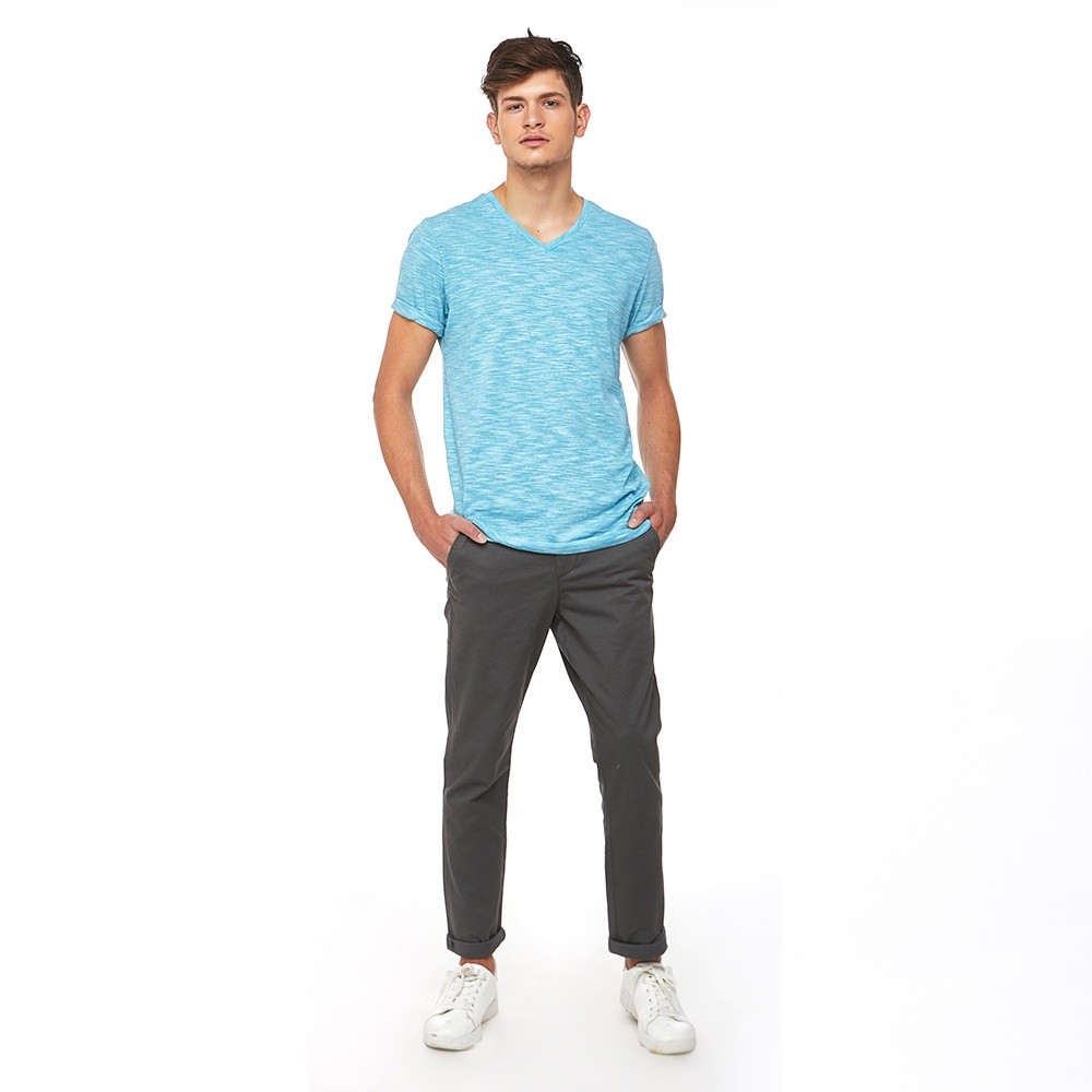Mô tả NINOMAXX Quần Khaki Nam dài dáng slim fit cotton 1905098 - 7