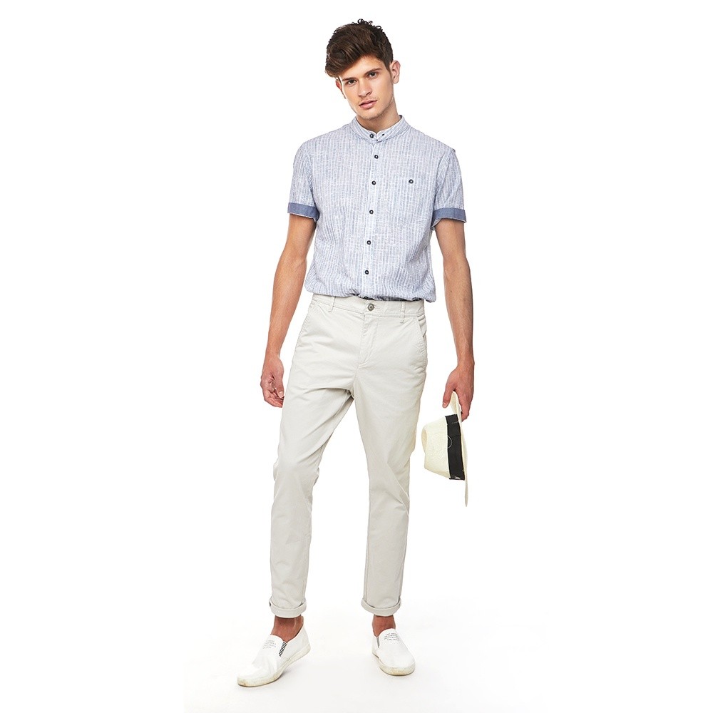 Mô tả NINOMAXX Quần Khaki Nam dài dáng slim fit cotton 1905098 - 8