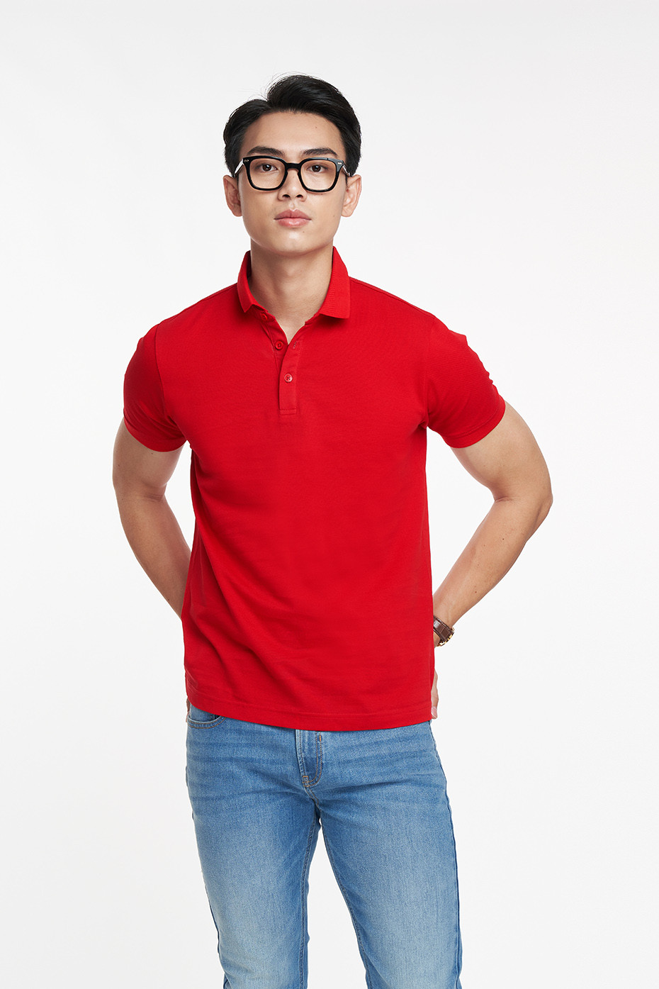 Mô tả Áo Polo Nam Premium Polo Tay Ngắn Sợi Cotton Mercerized N&M CLUB Ninomaxx 2105018 - 8