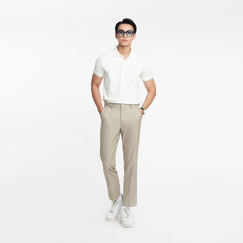 Mô tả N&M CLUB Quần tây Nam công sở ống đứng vải nano chống nắng dáng trẻ trung 2204018 - 1