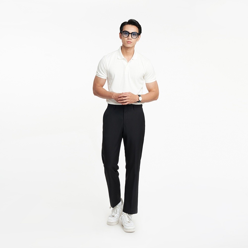 Mô tả N&M CLUB Quần tây Nam công sở ống đứng vải nano chống nắng dáng trẻ trung 2204018 - 2