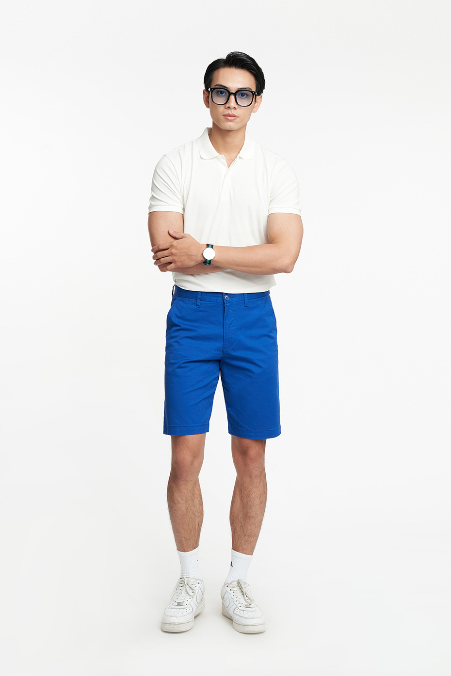 Mô tả Quần Short Nam Kaki Chất Cotton Chuẩn Form N&M Thương Hiệu NINOMAXX 2202013 - 8