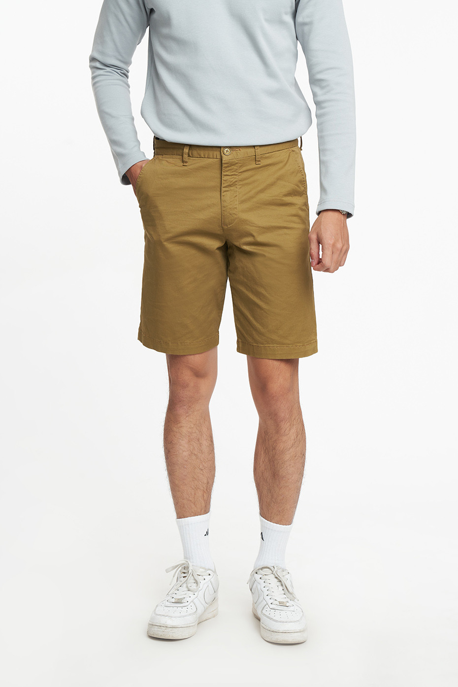 Mô tả Quần Short Nam Kaki Chất Cotton Chuẩn Form N&M Thương Hiệu NINOMAXX 2202013 - 12