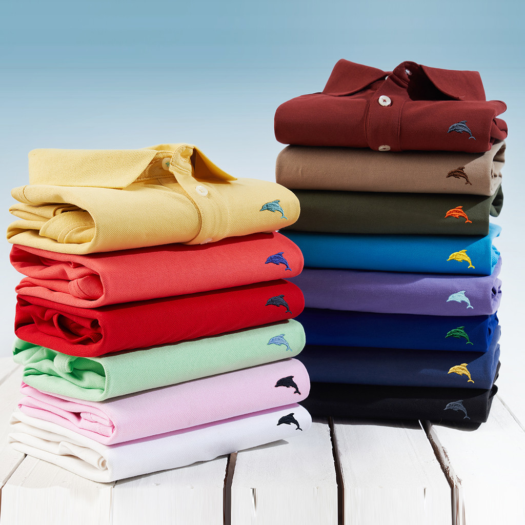 Áo polo nam NINOMAXX Travel Fit chi tiết cổ áo
