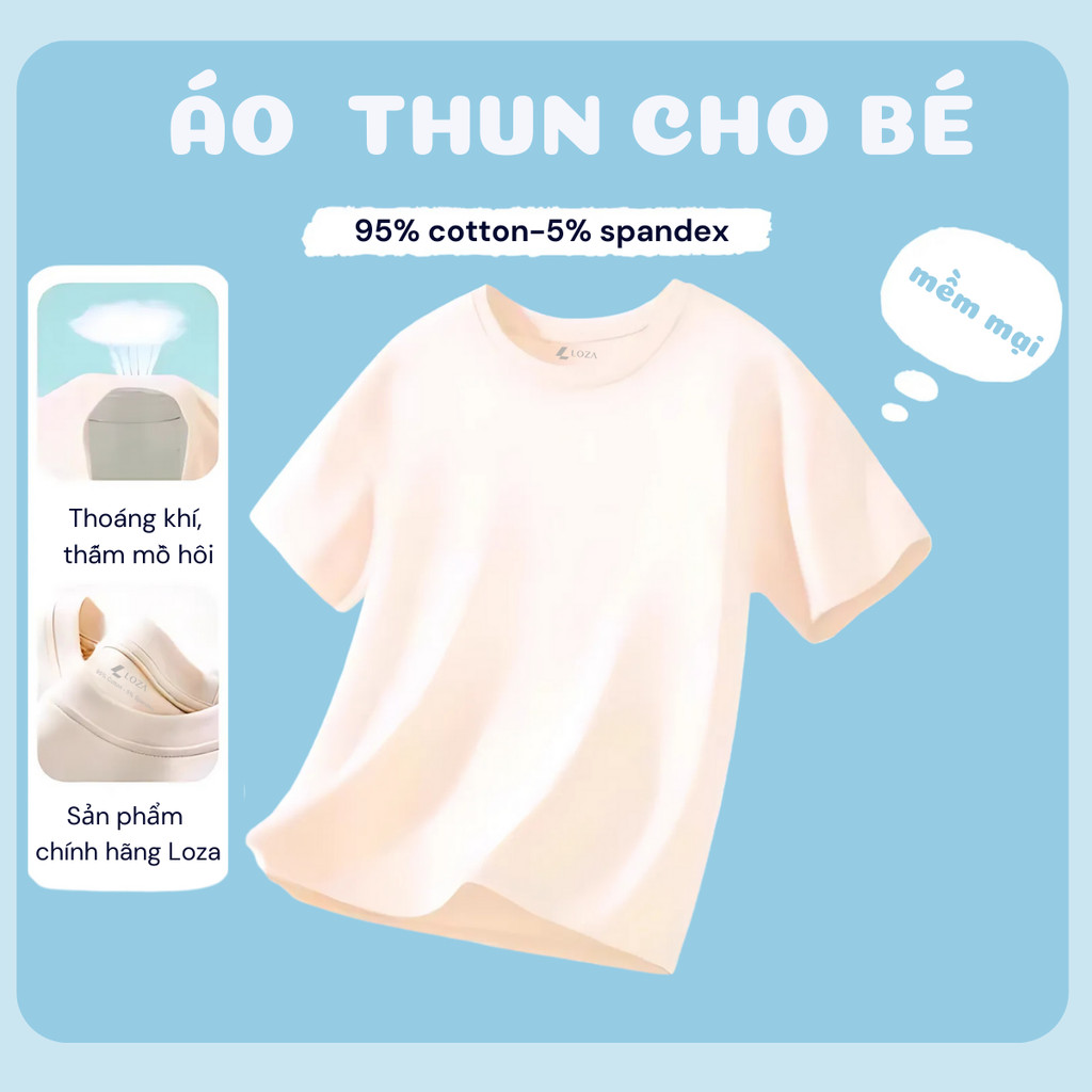 Mô tả Áo thun Capybara mẫu mới 2025 cho bé trai và bé gái - Áo phông trẻ em Loza Kids- AT2784 - 1