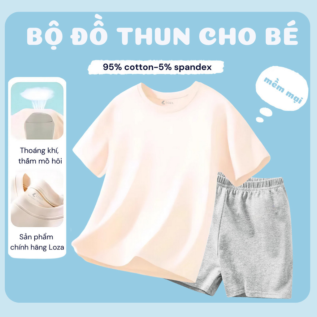 Mô tả Bộ đồ Capybara 2025 cho bé gái - Quần áo trẻ em nữ Loza Kids BD007 - 1
