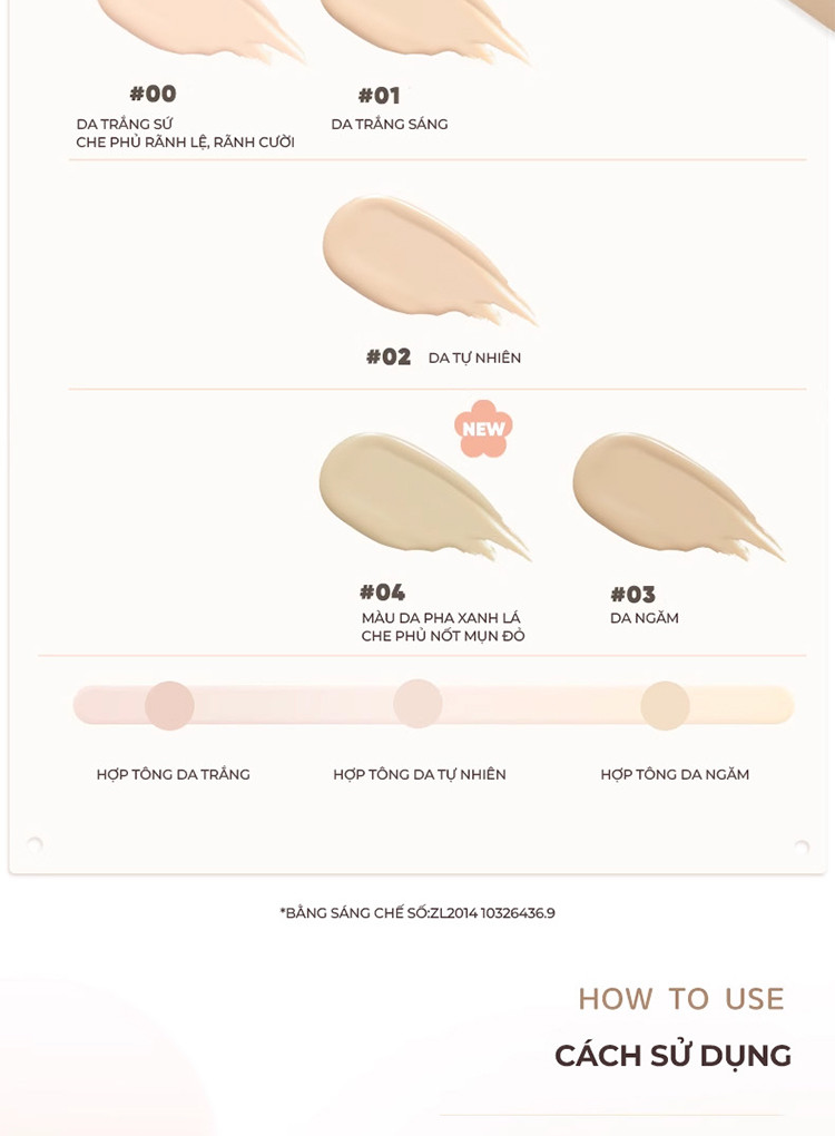 Mô tả Kem Che Khuyết Điểm JUDYDOLL 3.2g Che Phủ Siêu Nhẹ Triệt Sắc Giúp Hiệu Chỉnh Màu Da Kiềm Dầu Lâu Trôi Chống Thấm Nước Suốt 24h - 11