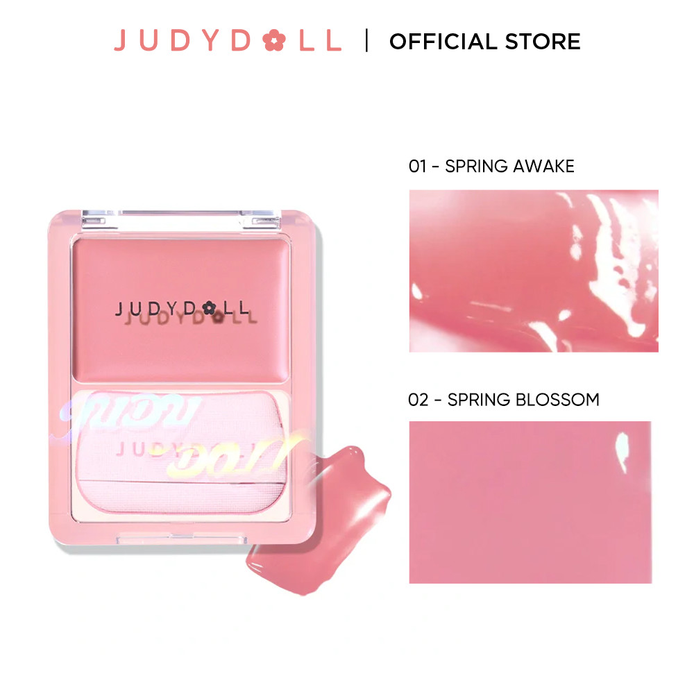 Mô tả Má Hồng Kem JUDYDOLL Căng Bóng Lâu Trôi Mềm Mịn Chuẩn Màu Tự Nhiên Tạo Hiệu Ứng 3D Gloss - 1