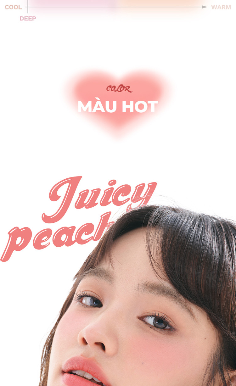 Mô tả Bảng Phấn Má Hồng Bắt Sáng JUDYDOLL 4 Ô Tông Lì Đa Năng Mềm Mịn Trang Điểm Tự Nhiên Lâu Trôi - 6