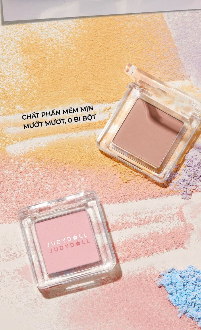 Mô tả Phấn Má Hồng JUDYDOLL 2g Đơn Sắc Mịn Lì Chuẩn Màu Trang Điểm Tự Nhiên Lâu Trôi Bền Màu Suốt 24h - 5