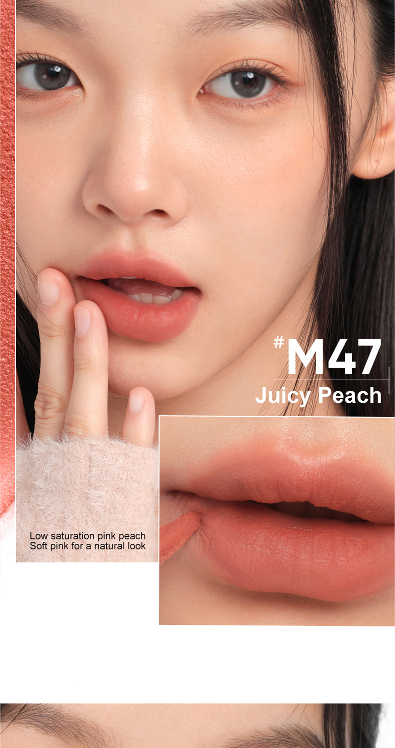 Mô tả Son Bóng Mờ JUDYDOLL Che Phủ Rãnh Môi Không Lem Dưỡng Ẩm Lâu Trôi Màu Sắc Tự Nhiên Dễ Sử Dụng - 9