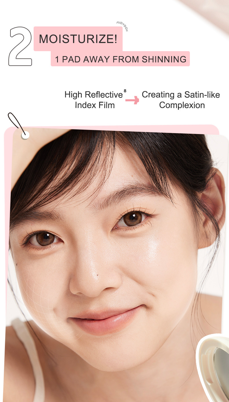Mô tả Cushion Phấn Nước JUDYDOLL Cho Da Khô Cấp Ẩm Dưỡng Ẩm Tiệp Da Che Phủ Tốt Bền Màu Lâu Trôi Mỏng Nhẹ - 7