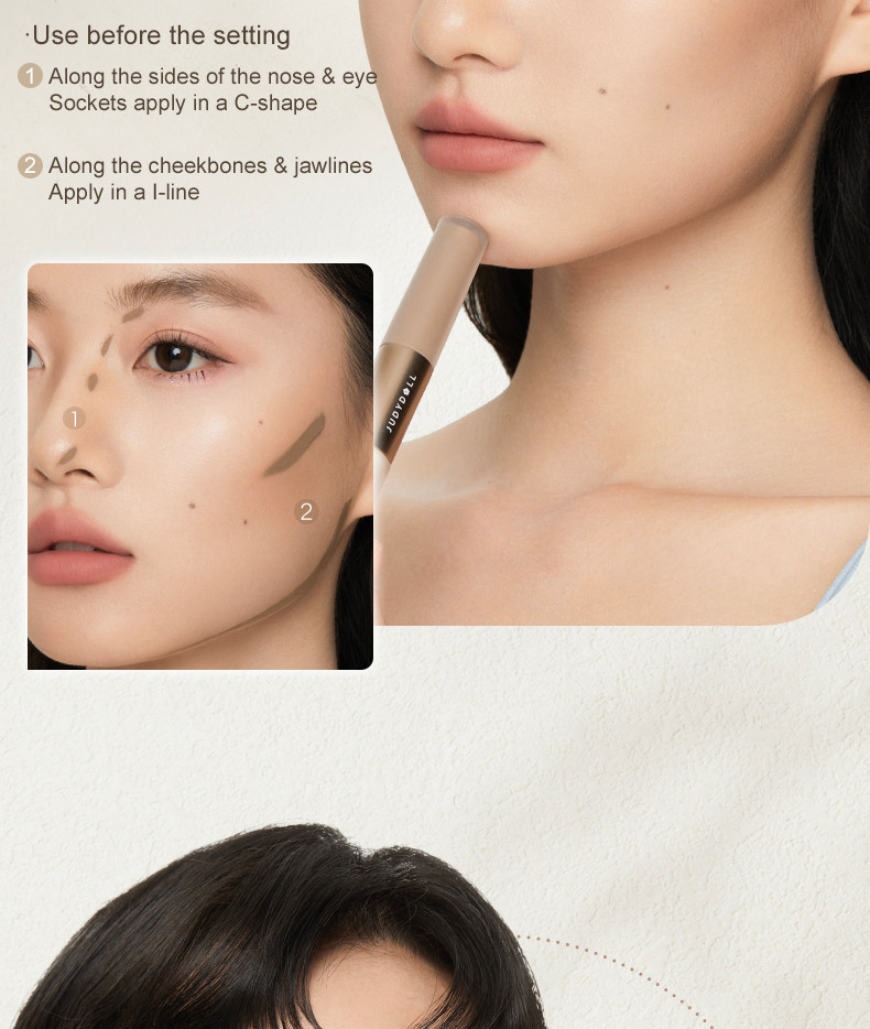Mô tả Kem Tạo Khối Bắt Sáng JUDYDOLL 4.8g Lâu Trôi Tự Nhiên Dạng Lỏng Dễ Sử Dụng Cho Người Mới Bắt Đầu - 11
