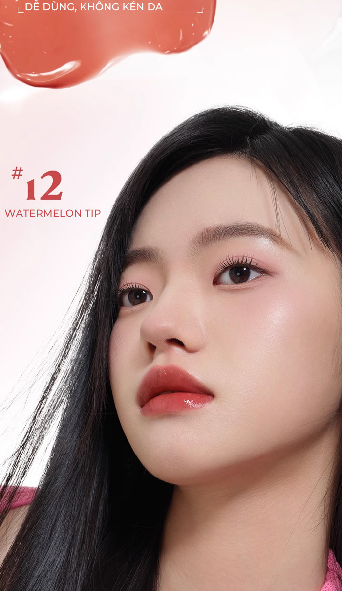 Mô tả Son Dưỡng Có Màu JUDYDOLL 3g Dưỡng Ẩm Bóng Tráng Gương Sáng Lấp Lánh Mịn Môi Bền Màu Che Phủ Vân Môi - 7