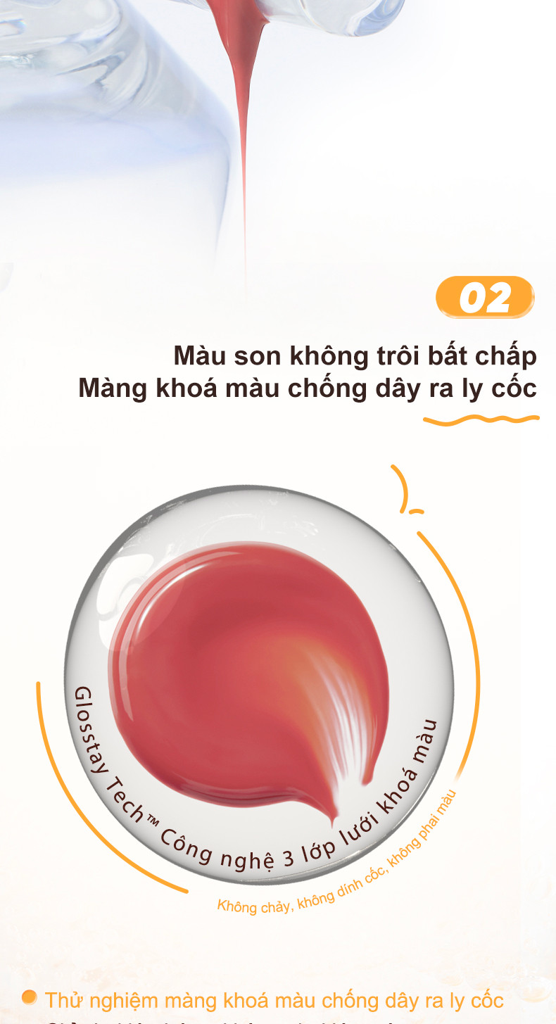 Mô tả Son Đầu Sắt JUDYDOLL 2.4g Căng Bóng Dưỡng Ẩm Lâu Trôi Bền Màu Tự Nhiên Không Lộ Vân Môi Không Bết Dính - 4