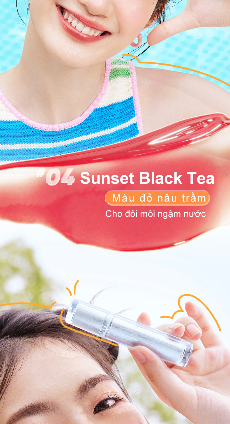 Mô tả Son Đầu Sắt JUDYDOLL 2.4g Căng Bóng Dưỡng Ẩm Lâu Trôi Bền Màu Tự Nhiên Không Lộ Vân Môi Không Bết Dính - 7