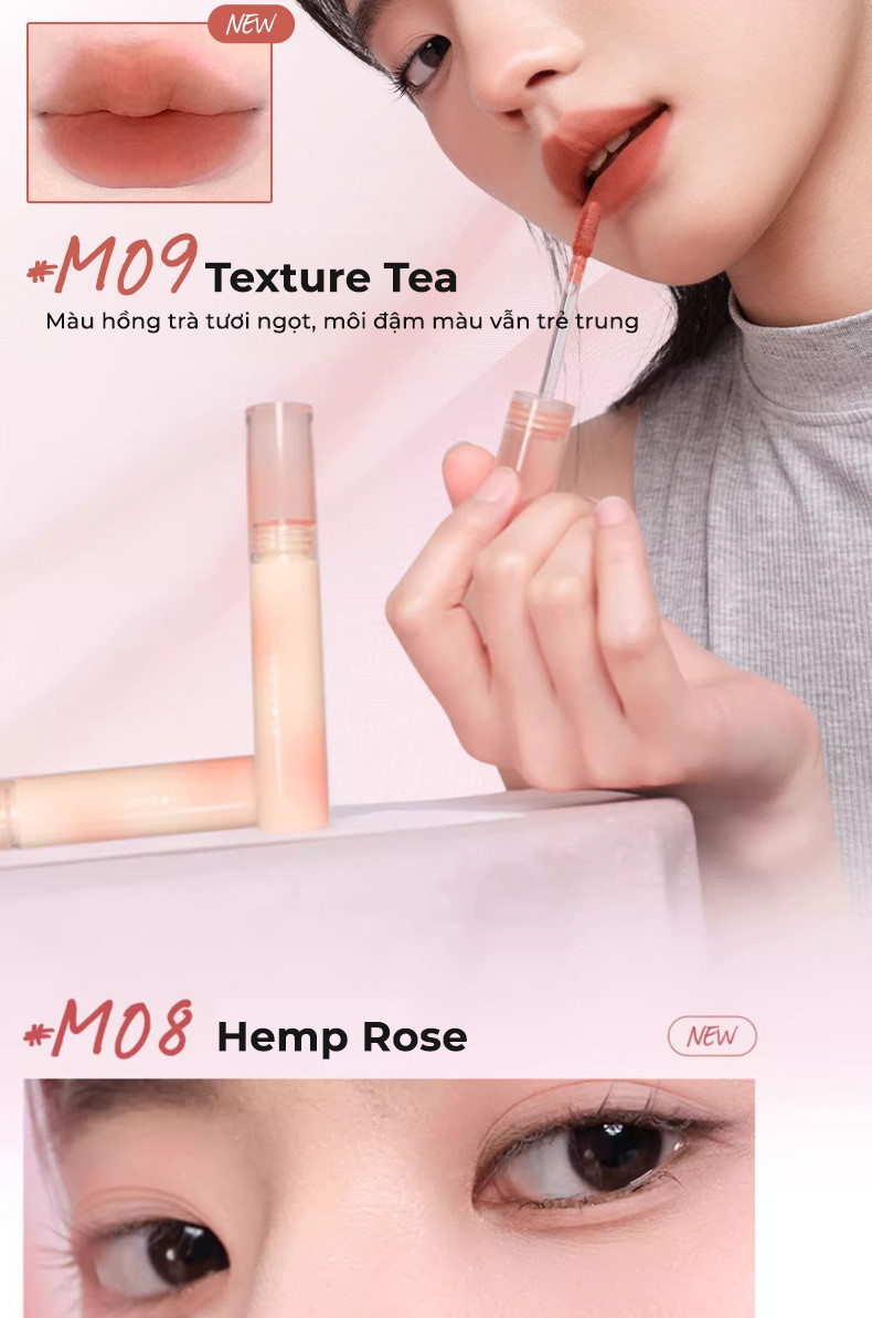 Mô tả Son Kem Lì JUDYDOLL 2.4g Bền Màu, Nhẹ Môi, Chất Son Mịn Lì Cho Hiệu Ứng Mờ Vân Môi Thời Trang - 6