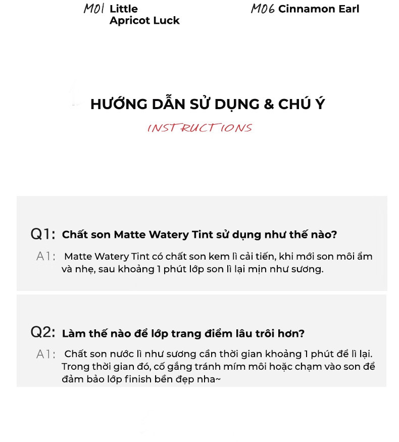 Mô tả Son Kem Lì JUDYDOLL 2.4g Bền Màu, Nhẹ Môi, Chất Son Mịn Lì Cho Hiệu Ứng Mờ Vân Môi Thời Trang - 11