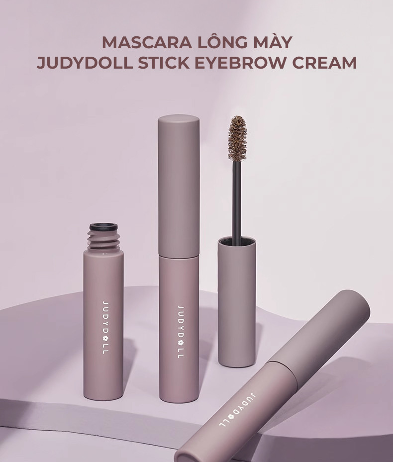 Mô tả Mascara Chân Mày JUDYDOLL 2.5g Chuốt Mày Tự Nhiên Sắc Nét Bền Màu Lâu Trôi Chống Thấm Nước Suốt 24h Cho Người Mới Tập Trang Điểm & Makeup Chuyên Nghiệp - 1