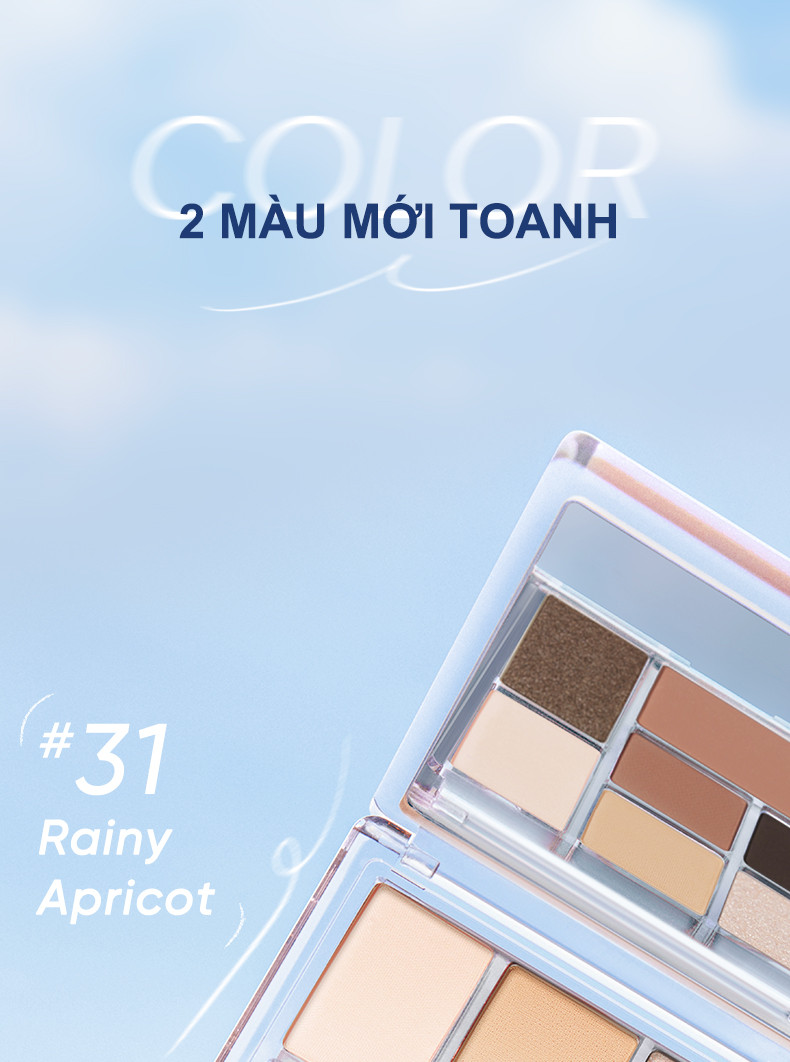 Mô tả Phấn Mắt 7 Màu JUDYDOLL 8.5g Đa Năng Hiệu Ứng Nhũ Siêu Lấp Lánh Mịn Lì Dễ Tán Bền Màu Lên Màu Chuẩn - 6