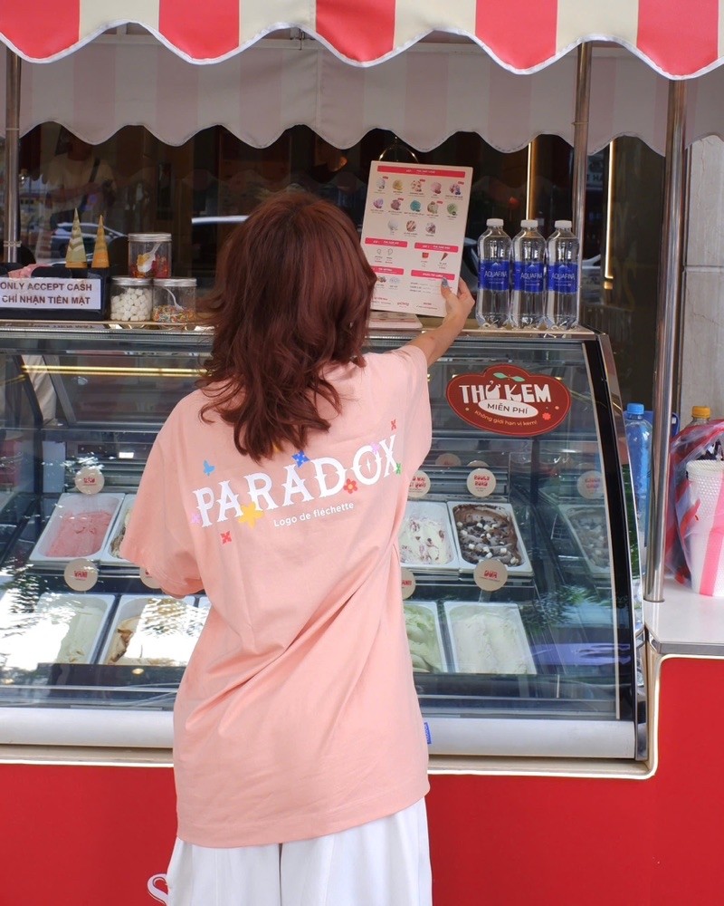 Mô tả Áo thun LOVEABLE Cotton PARADOX AT4P1004 - 5