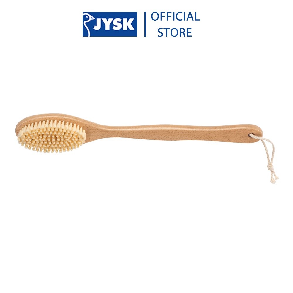 Mô tả Bàn chải tắm | JYSK VALJE | gỗ/PP | màu gỗ | R6xD38xC3cm - 2
