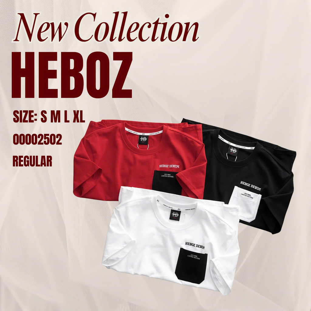 Mô tả Áo thun one pocket Heboz 3M, áo thun nam ngắn tay 1 túi - 00002502 - 1