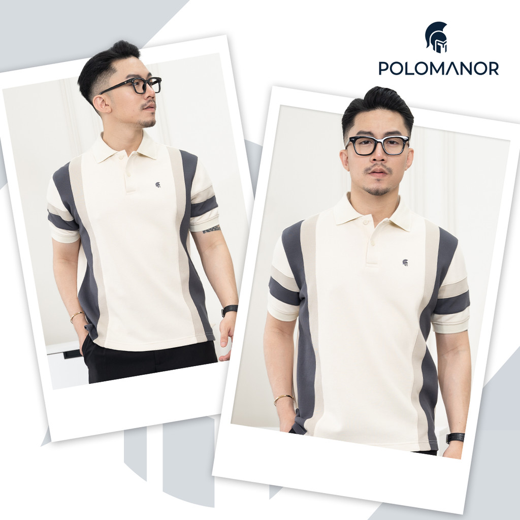 Mô tả Áo polo nam cao cấp RODRI, BST 2025, vải cá sấu cotton interlock, thanh lịch, sang trọng - POLOMANOR - 1
