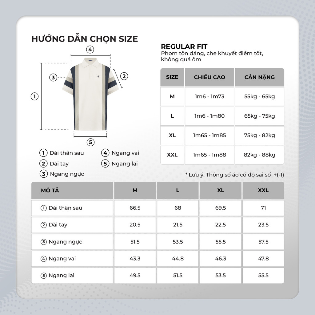 Mô tả Áo polo nam cao cấp RODRI, BST 2025, vải cá sấu cotton interlock, thanh lịch, sang trọng - POLOMANOR - 5