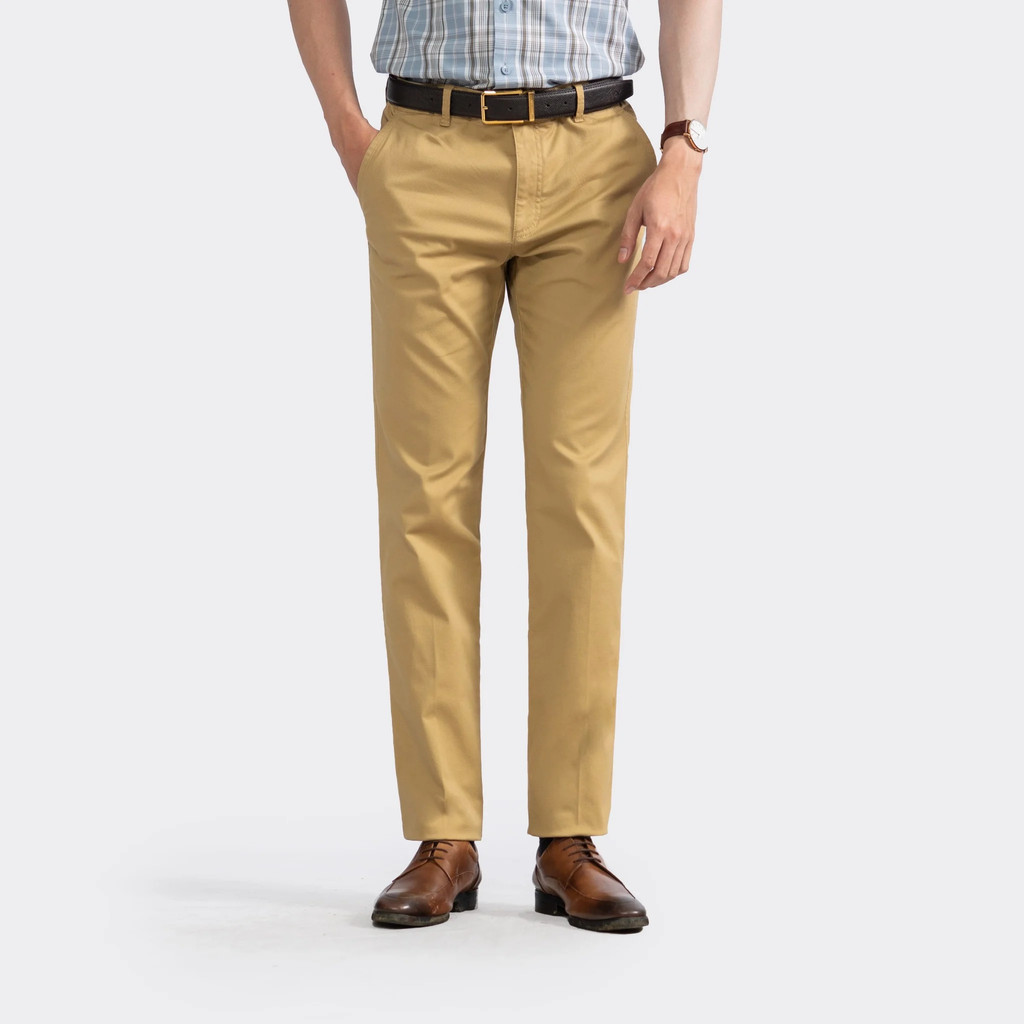Mô tả Quần kaki nam ARISTINO dáng suông vừa thoải mái - AKK00302 - 2