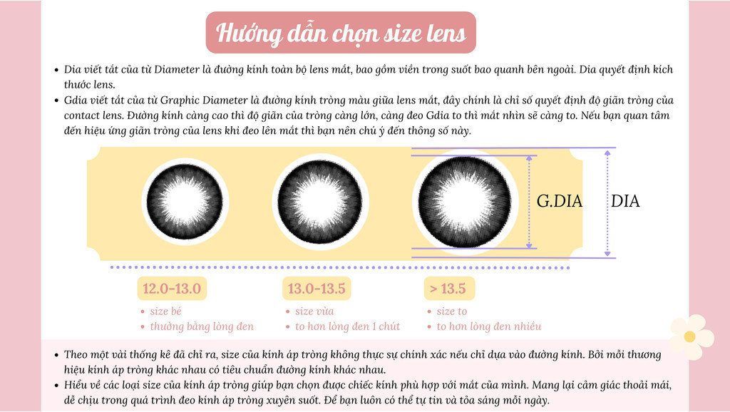 Mô tả Lens mắt Velvet Brown màu nâu vân tia không viền tự nhiên - size to, thương hiệu Babiee Hàn Quốc - 3
