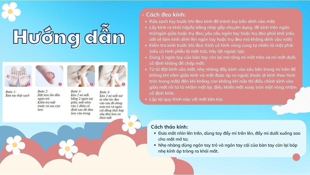 Mô tả Kính áp tròng LUNA EYES 166 Black size to - lens 1 ngày - 1