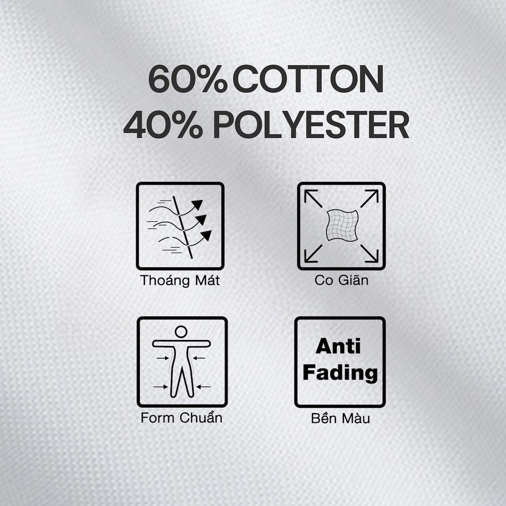 Mô tả Áo Polo Form CASUAL FIT CS1300BD291 BEN &TOD co giãn trẻ trung thoải mái nam tính - 1