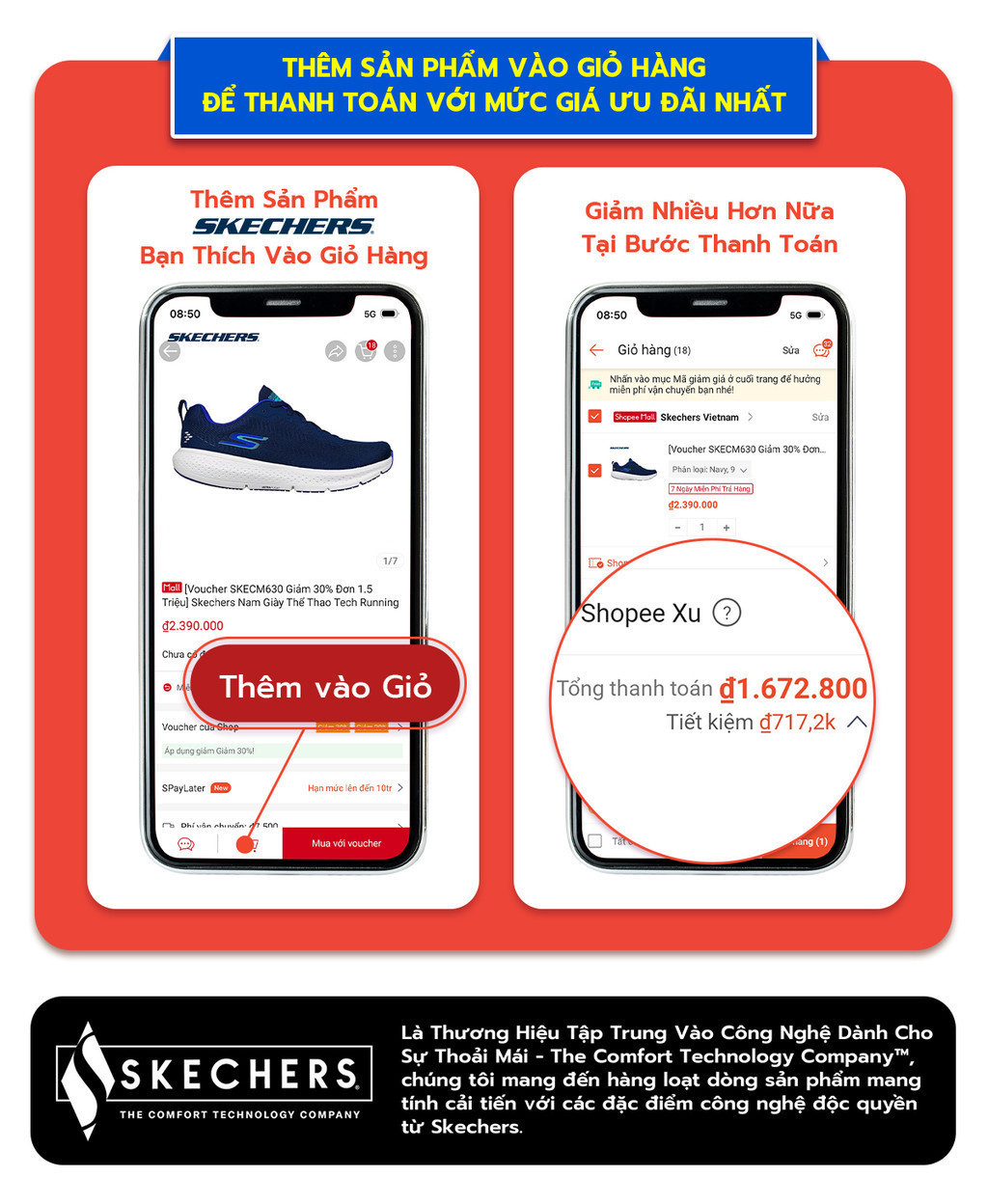 Xăng Đan/Dép Nam Skechers On-The-GO GO Consistent Penthouse Đi Bộ ...