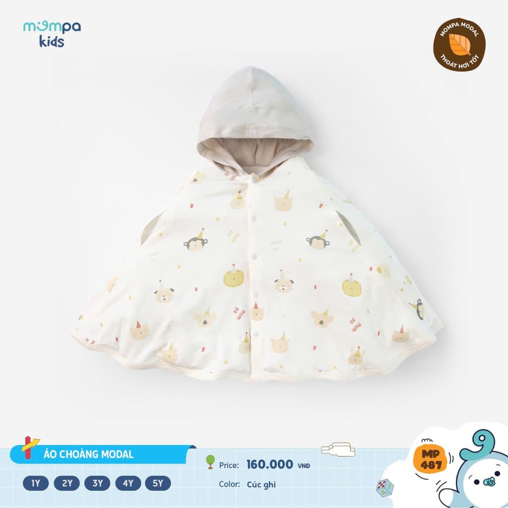 Áo choàng chống nắng Mompa