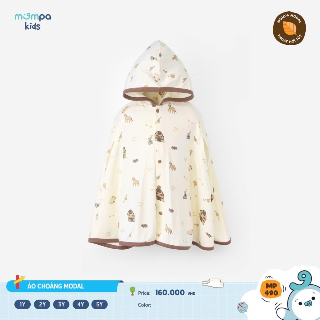 Áo chống nắng cho bé 1-5 tuổi
