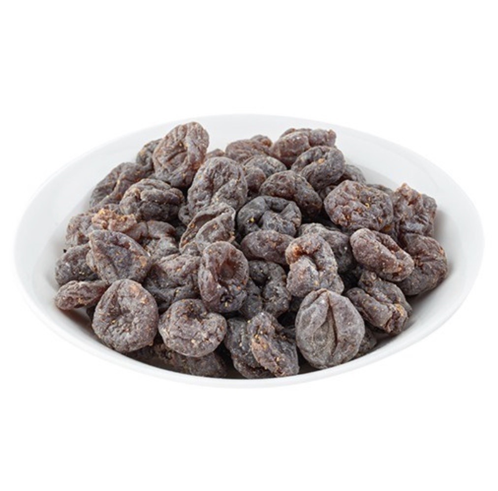 Mô tả Ô mai (xí muội) mơ Hồng Lam 5, dạng hộp. Loại không hạt vị chua, cay, ngọt dẻo - 1