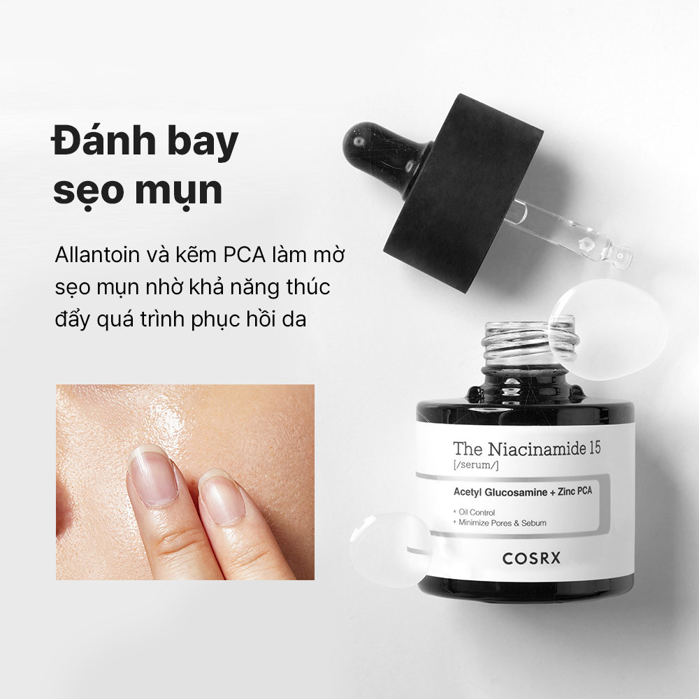 Mô tả Serum COSRX The RX 20ml Niacinamide 15% chăm sóc da mụn/ Vitamin C 23% & 13% cải thiện tông da/ Hyaluronic 3% làm mát dịu da - 2