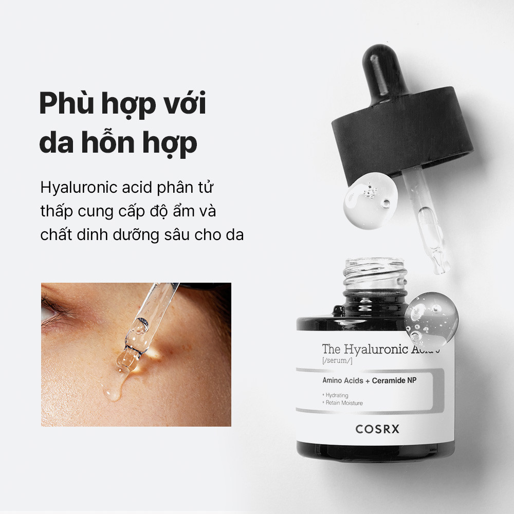 Mô tả Serum COSRX The RX 20ml Niacinamide 15% chăm sóc da mụn/ Vitamin C 23% & 13% cải thiện tông da/ Hyaluronic 3% làm mát dịu da - 9