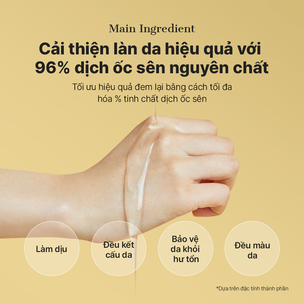 Mô tả Tinh chất ốc sên COSRX 96 Mucin 100ml hỗ trợ tái tạo dưỡng ẩm cho da - 4