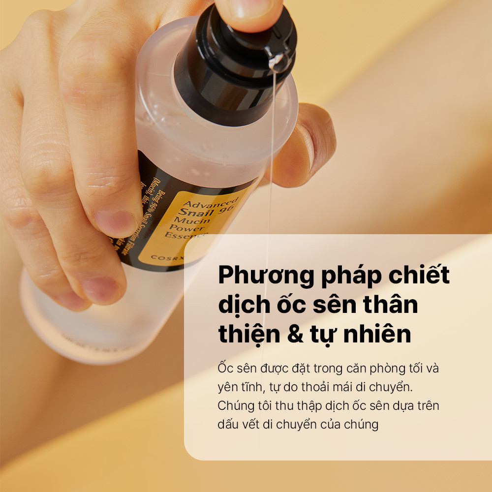 Mô tả Tinh chất ốc sên COSRX 96 Mucin 100ml hỗ trợ tái tạo dưỡng ẩm cho da - 7