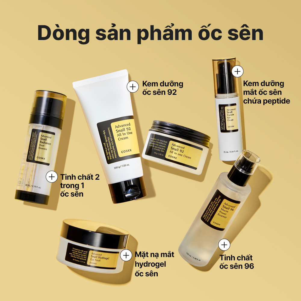 Mô tả Tinh chất ốc sên COSRX 96 Mucin 100ml hỗ trợ tái tạo dưỡng ẩm cho da - 9