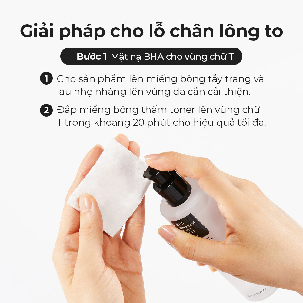 Mô tả COSRX OFFICIAL Nước cân bằng BHA hỗ trợ làm giảm mụn đầu đen dung tích 50ml/ 100ml - 5