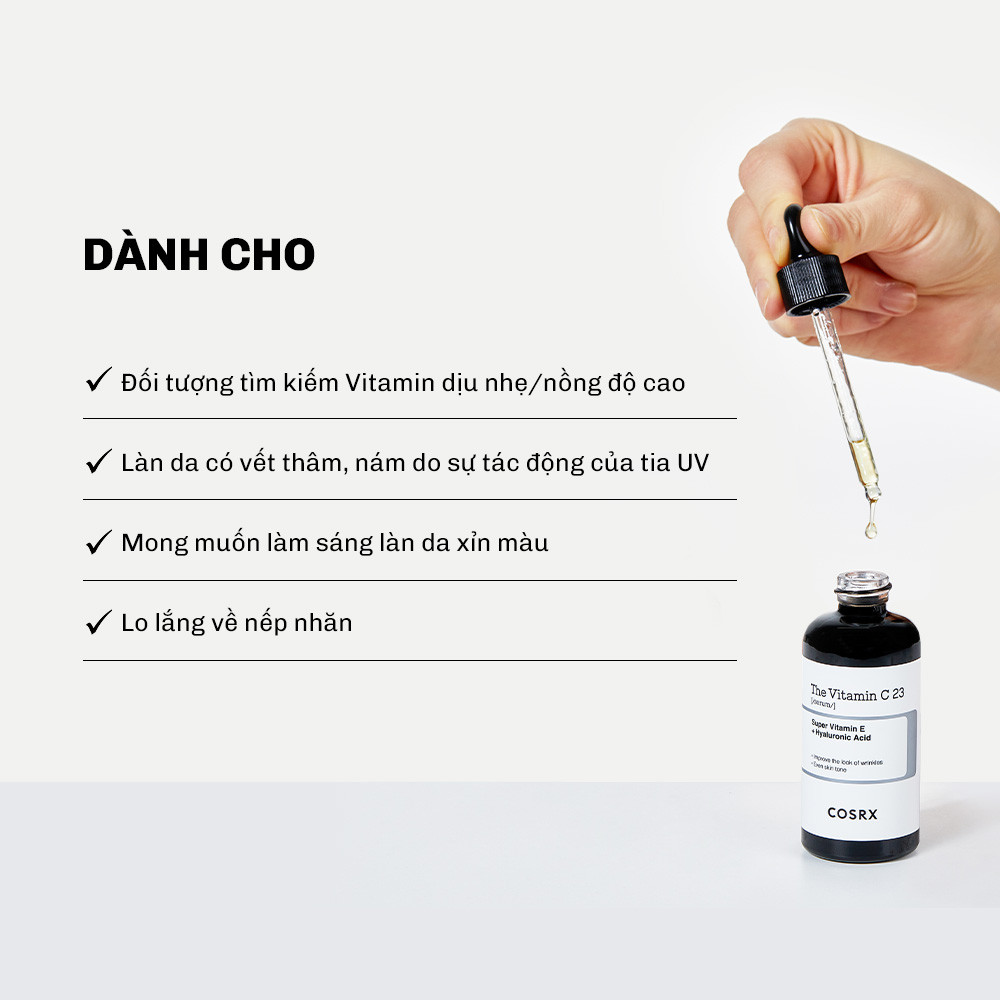Mô tả Tinh chất COSRX vitamin C 23 & 13 sáng da và mờ thâm 20g - 10